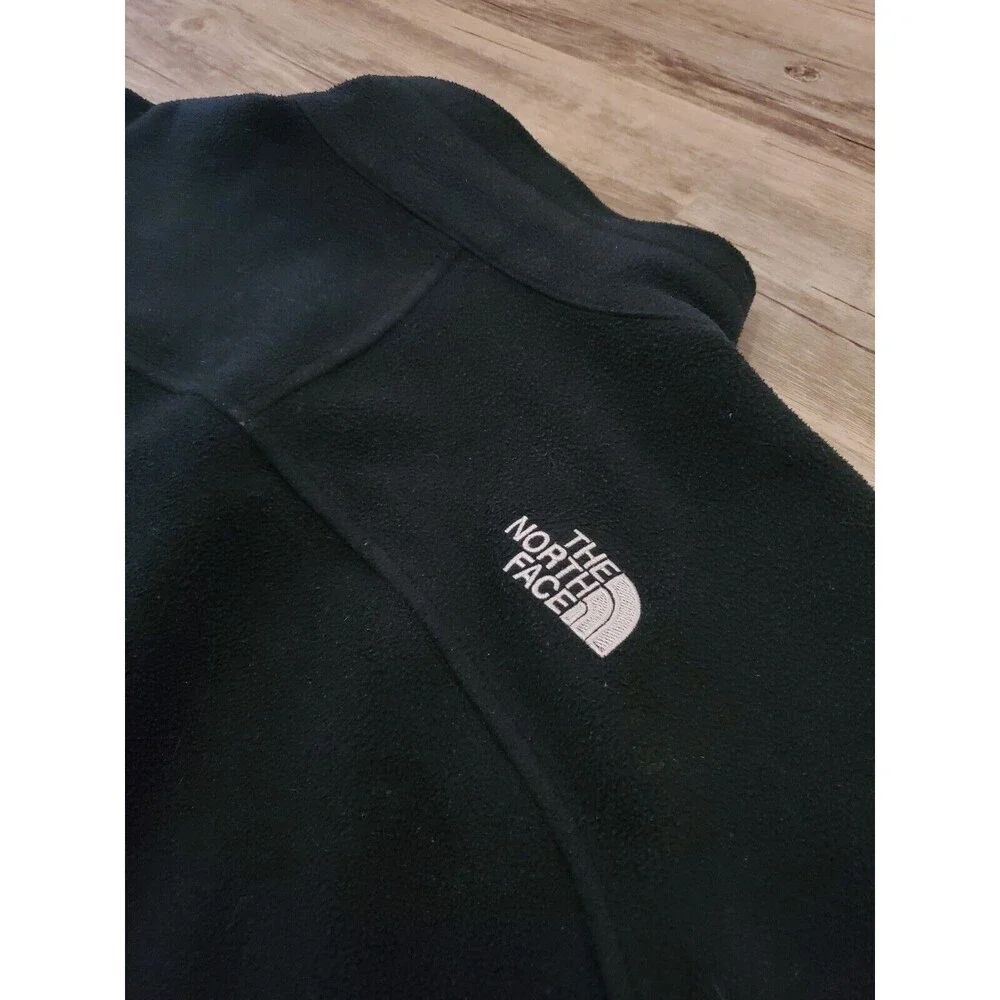 North Face WindWall Heavyweight Fleece Jacket Black Sz M Performance Full Zip